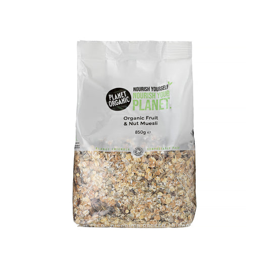 Planet Organic Fruit & Nut Muesli 850g