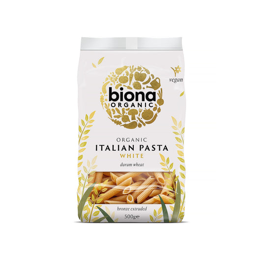 Biona White Penne 500g