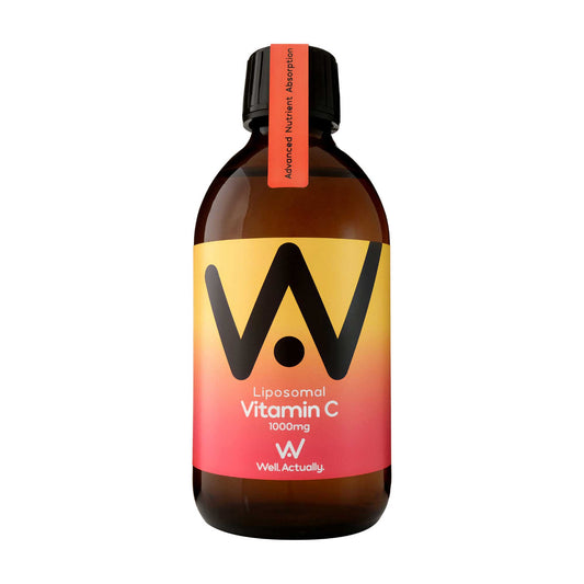 Well.Actually. Liposomal Vitamin C Liquid 1000mg - Fruit Fusion Flavour 300ml