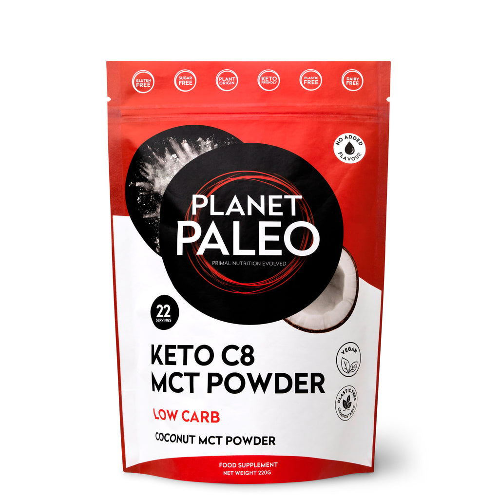 Planet Paleo Keto C8 MCT Powder 220g