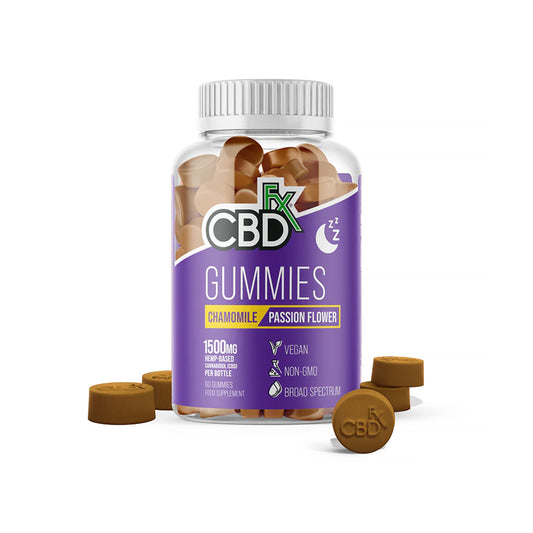 CBDfx Chamomile & Passion Flower Gummies 60ct