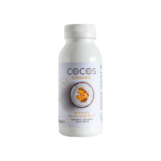 COCOS Organic Mango and Passionfruit Coconut Kefir Drink 200ml