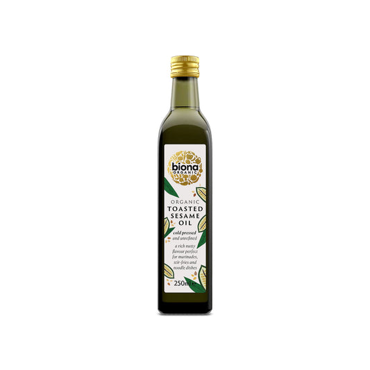 Biona Toasted Sesame Seed Oil Cold Pressed 250ml