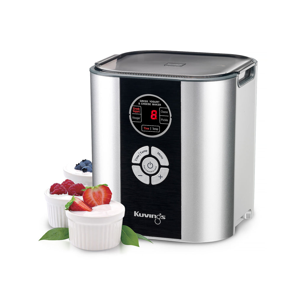 Kuvings Greek Yoghurt and Cheese Maker - Silver