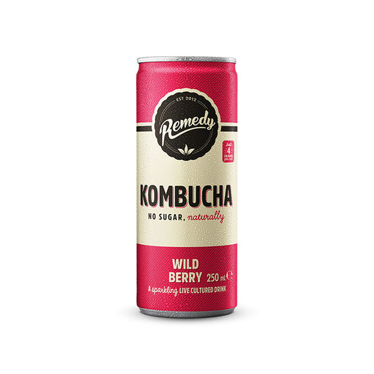 Remedy Wild Berry Kombucha