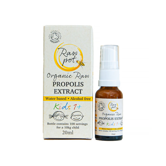 Raw Pot Organic Raw Propolis Extract Kids 1+ 20g