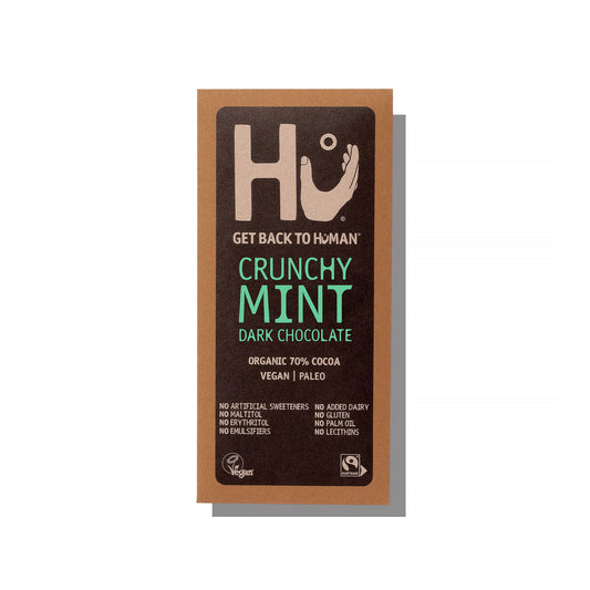 Hu Crunchy Mint Dark Chocolate Bar 60g