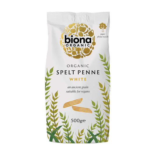 Biona Spelt Penne White 500g