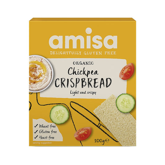 Amisa Chickpea Crispbread 100g