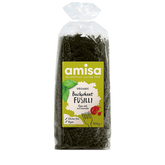 Amisa Gluten Free Buckwheat Fusilli 500g