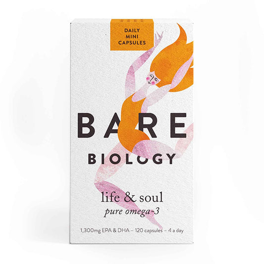 Bare Biology Life & Soul Pure Omega-3 120 Caps