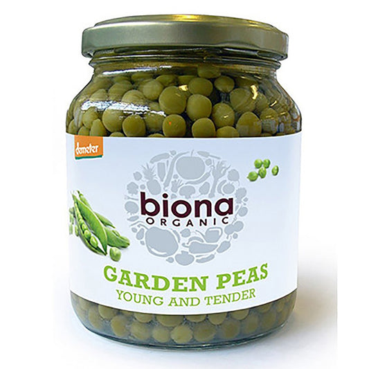 Biona Garden Peas 350g