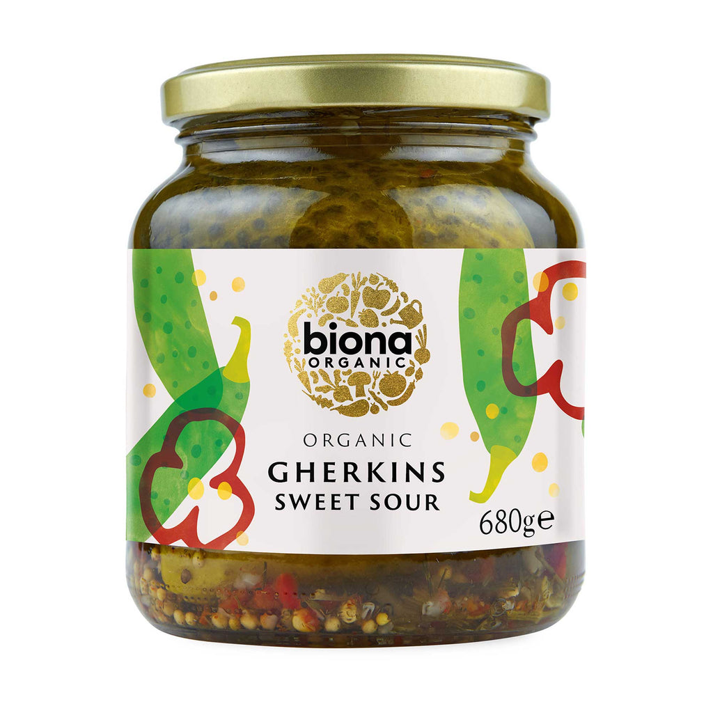 Biona Gherkins 680g