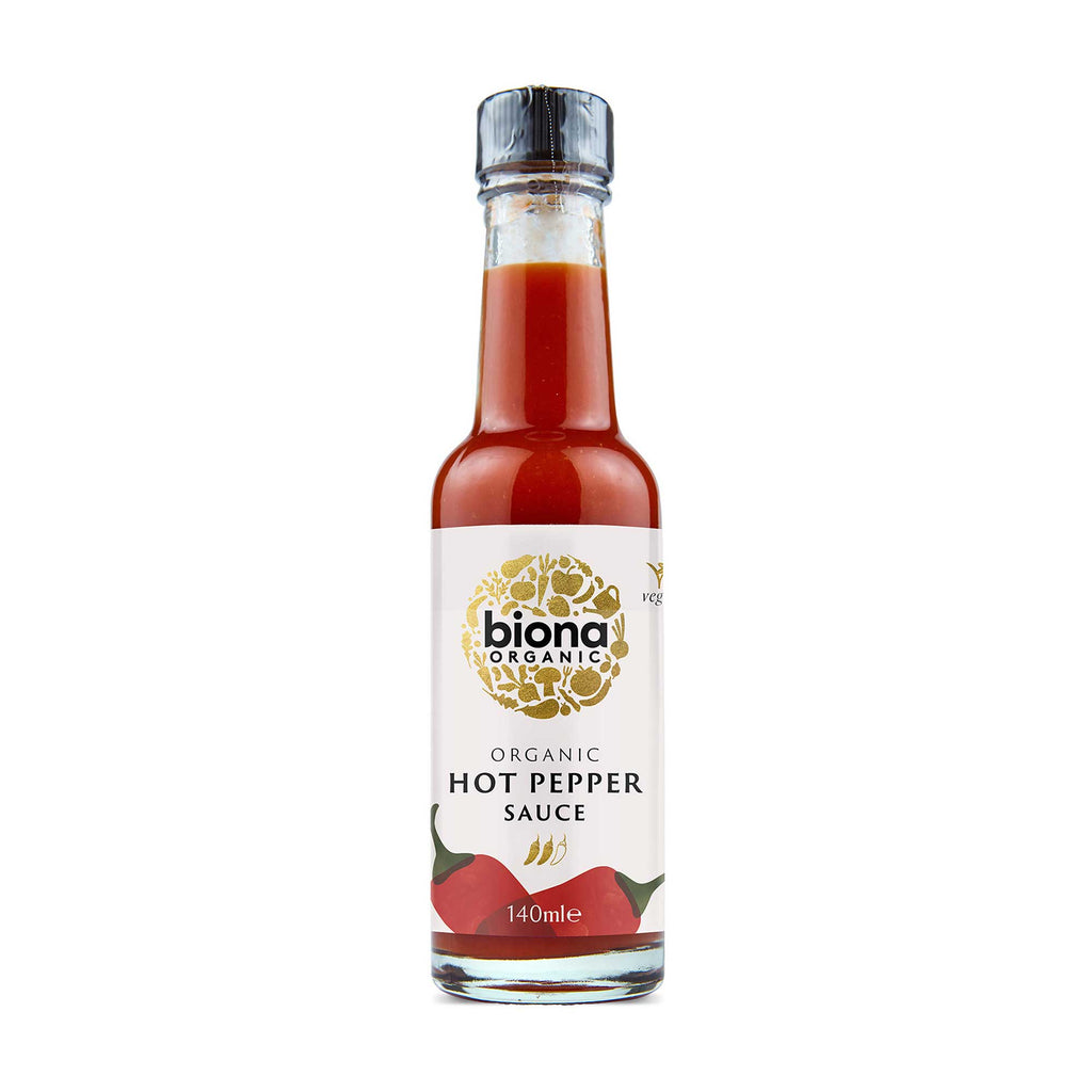 Biona Hot Pepper Sauce 140ml