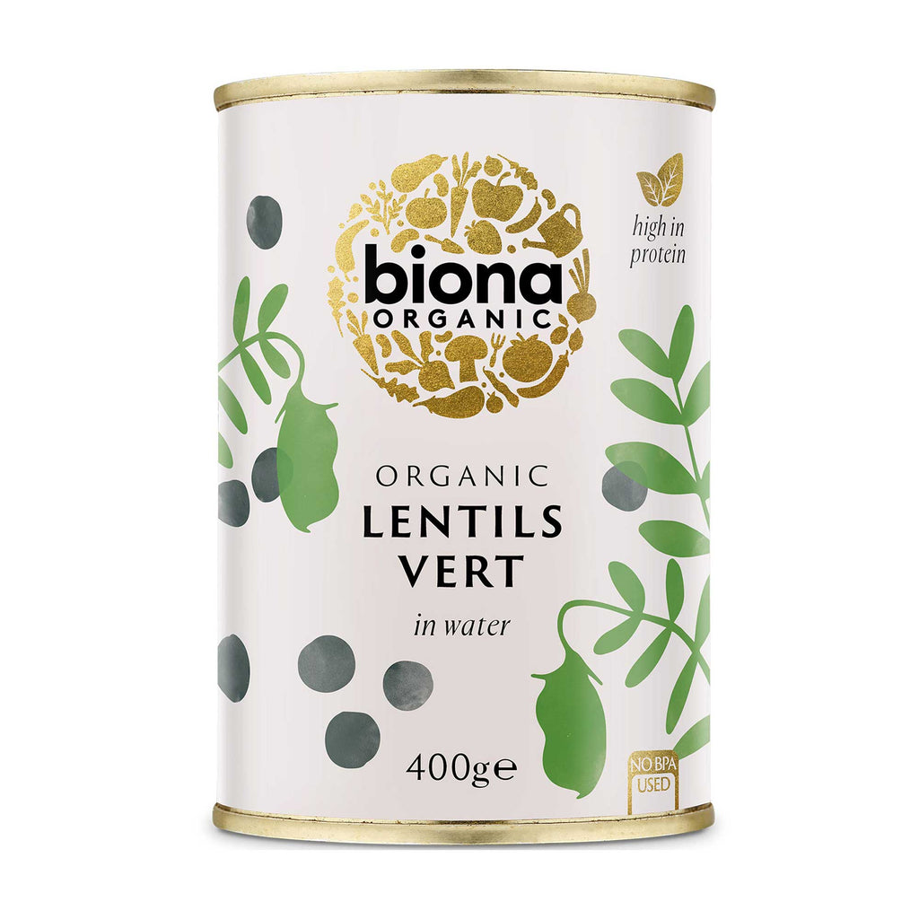 Biona Lentils Vert 400g