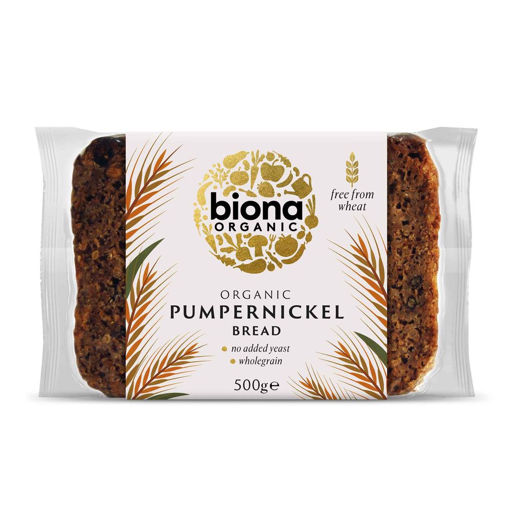 Biona Pumpernickel Bread 500g