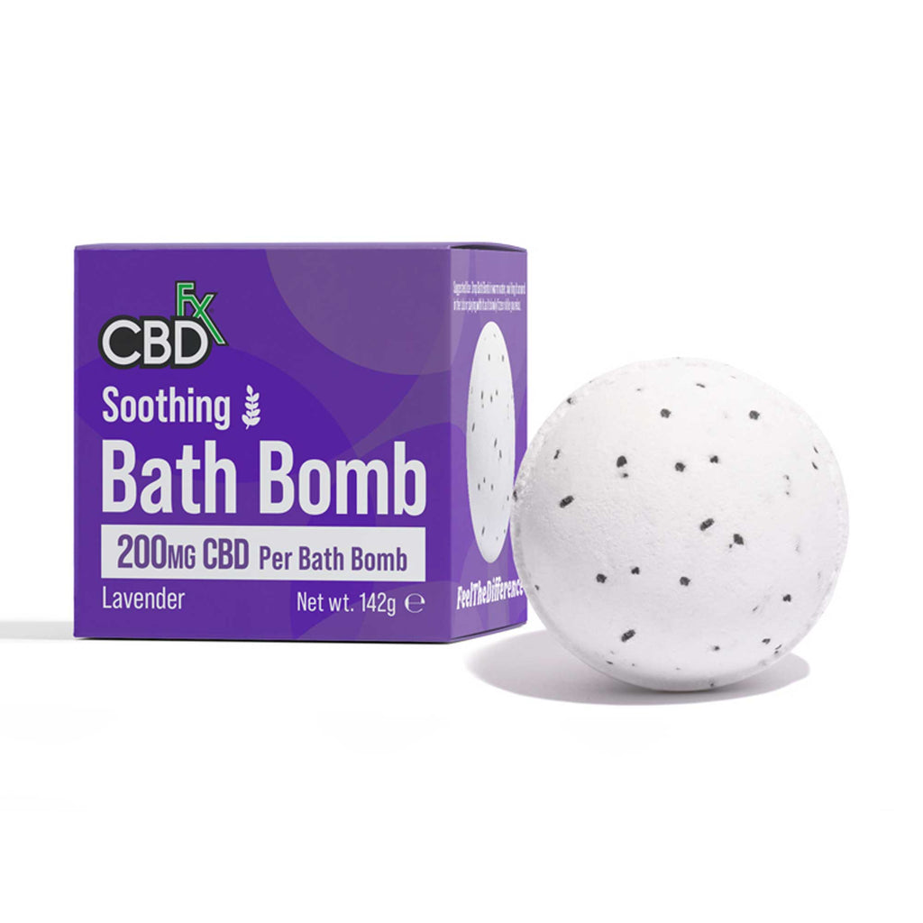 CBDfx Soothing Lavender Bath Bomb 142g