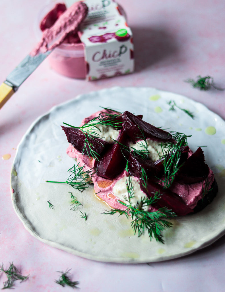 ChicP Beetroot & Horseradish Hummus 170g