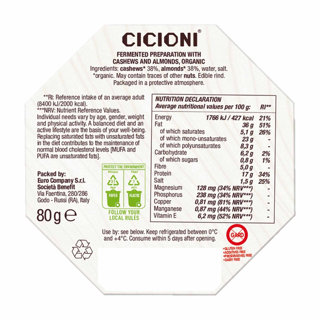 Cicioni Fermentino 80g