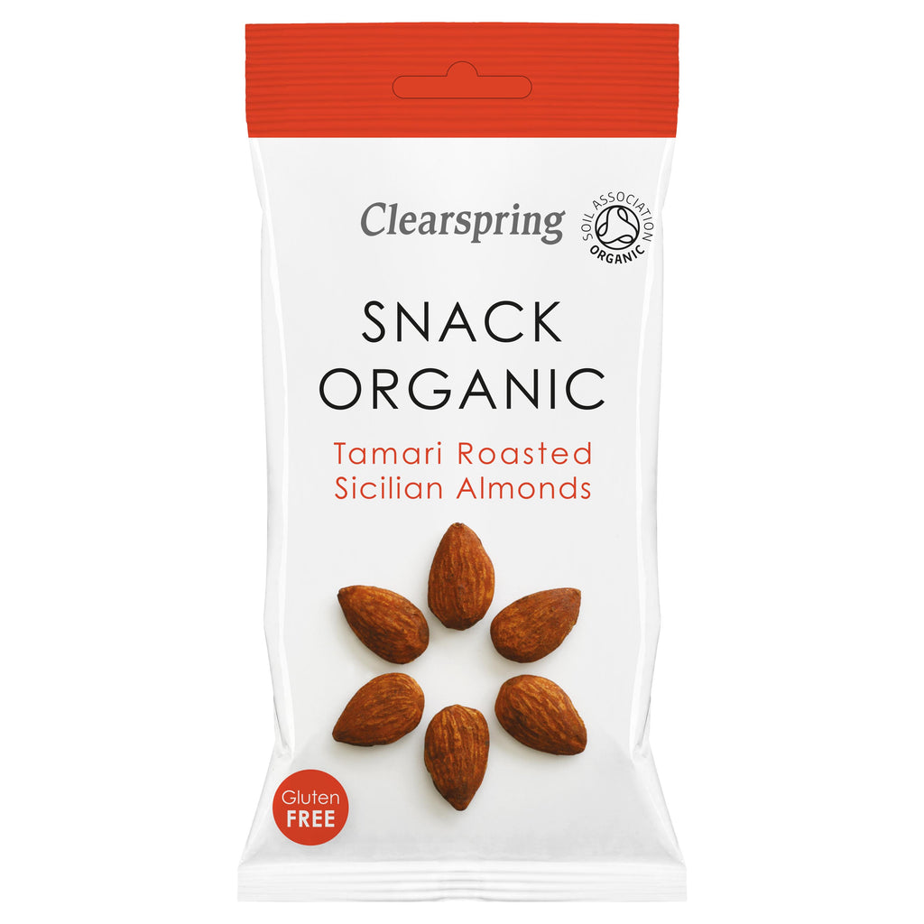 Clearspring Tamari Roasted Almonds 30g