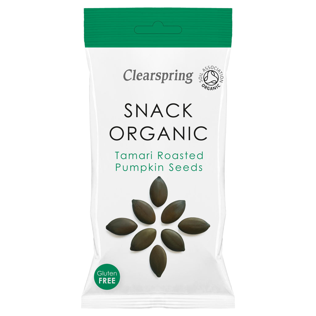 Clearspring Tamari Roasted Pumpkin Seeds 35g