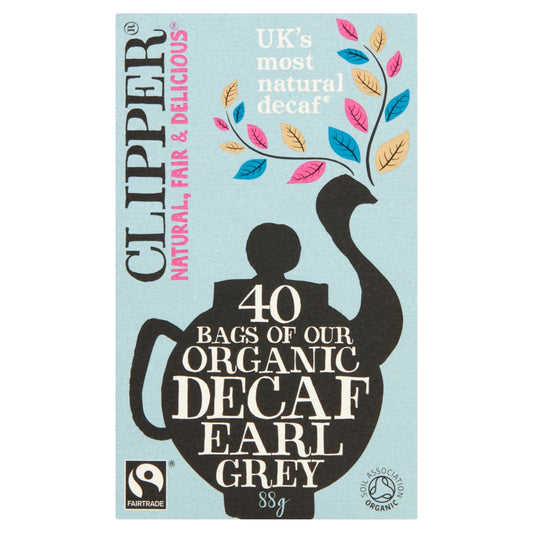 Clipper Earl Grey Decaf Tea 40 bags