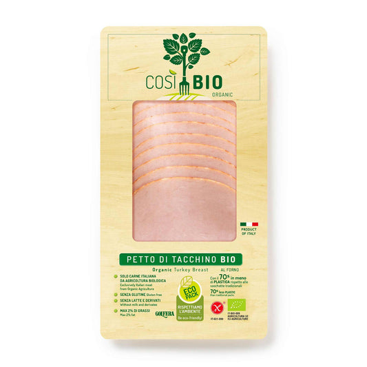 Cosi Bio Turkey Sliced 80g