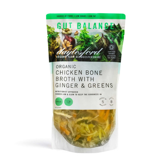 Daylesford Chicken Bone Broth with Ginger & Greens 500ml