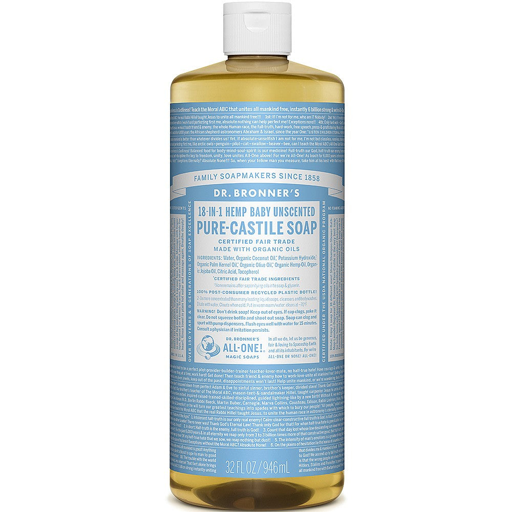 Dr Bronner's Baby Soap 946ml