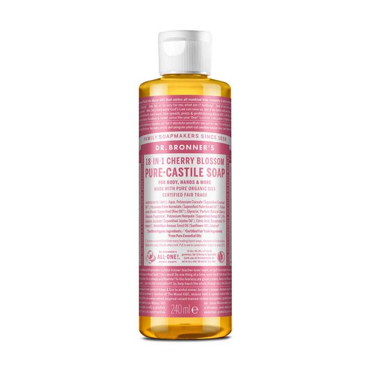 Dr Bronner's Cherry Blossom Liquid Soap 240ml