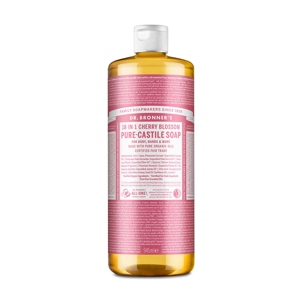 Dr Bronner's Cherry Blossom Liquid Soap 945ml