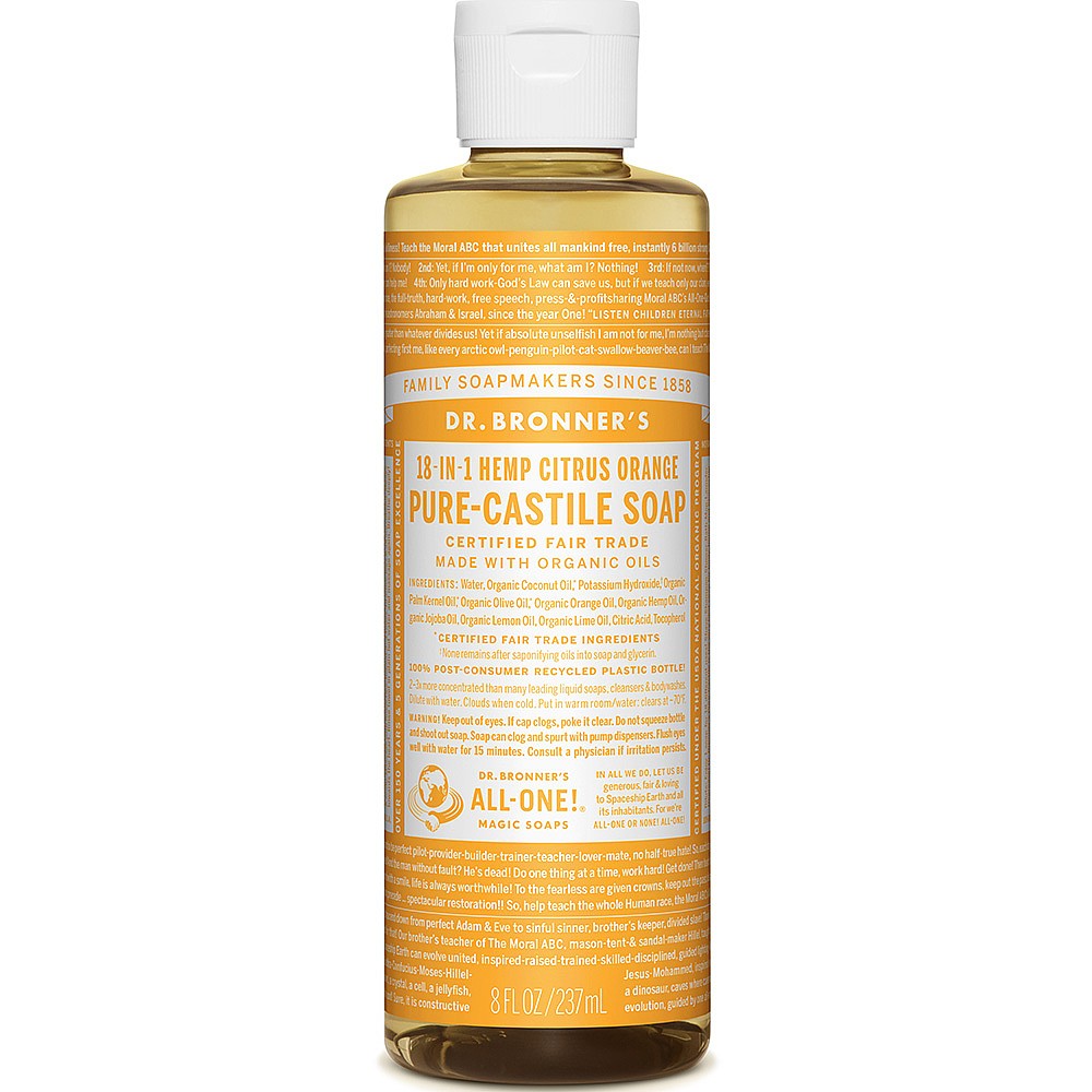 Dr Bronner's Citrus Liquid Soap 237ml