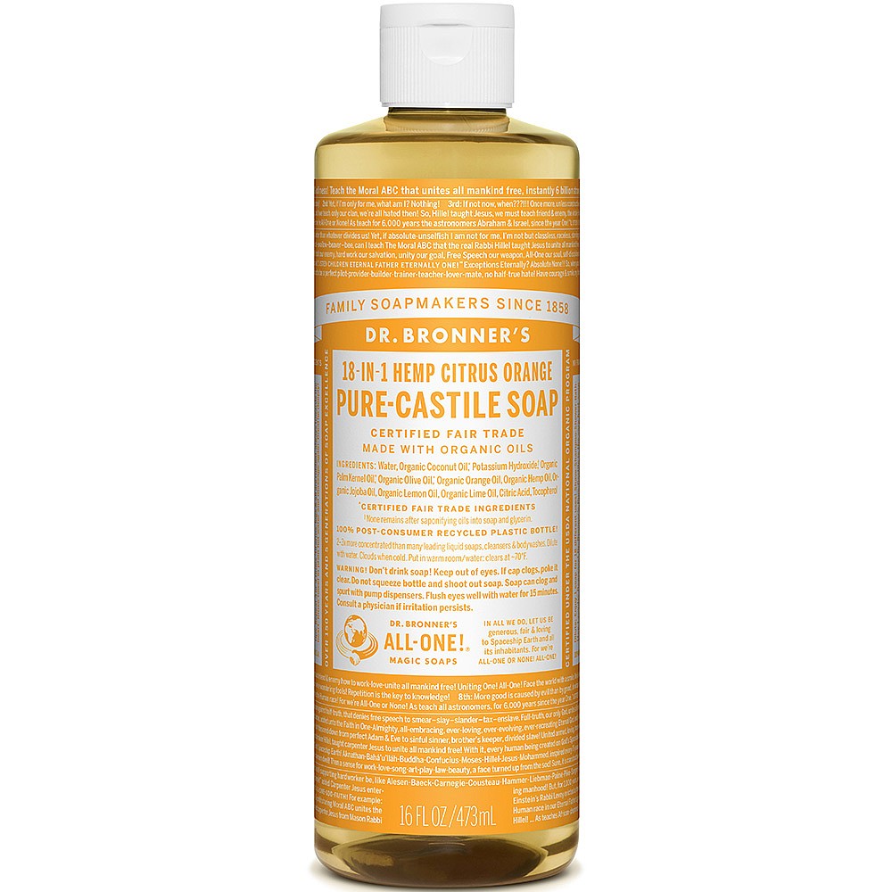 Dr Bronner's Citrus Liquid Soap 473ml