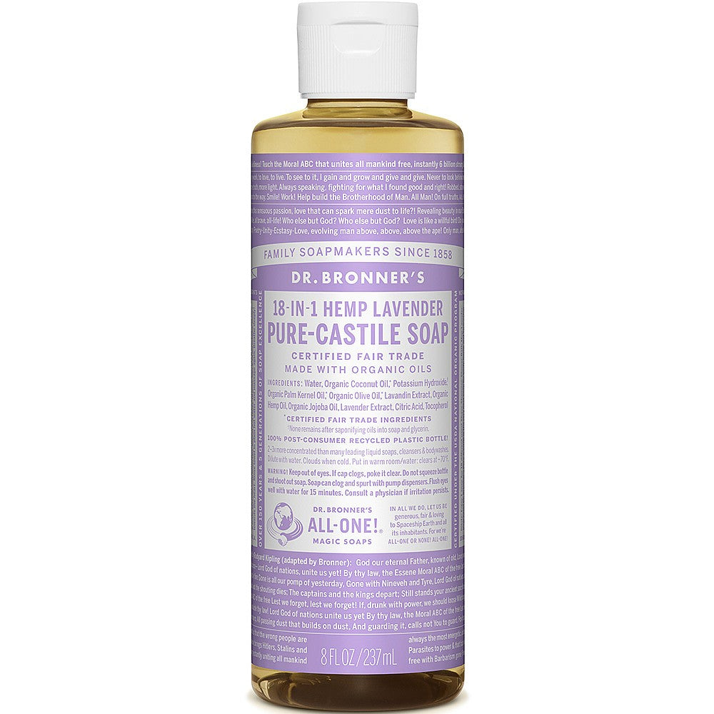 Dr Bronner's Lavender Liquid Soap 237ml