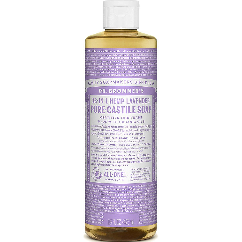 Dr Bronner's Lavender Liquid Soap 473ml