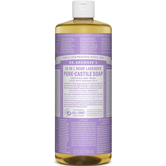 Dr Bronner's Lavender Liquid Soap 946ml