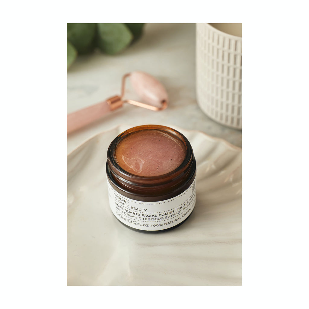 Evolve Rose Quartz Facial Polish 60ml