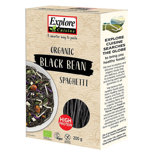 Explore Cuisine Black Bean Spaghetti 200g