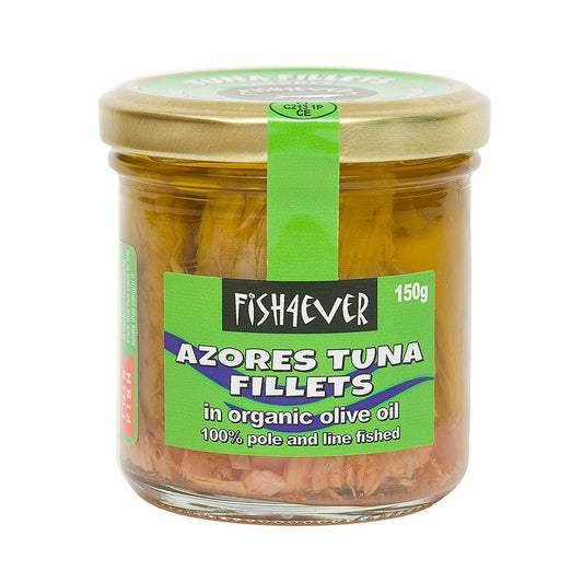 Fish4Ever Skipjack Tuna Fillets in Olive Oil 150g