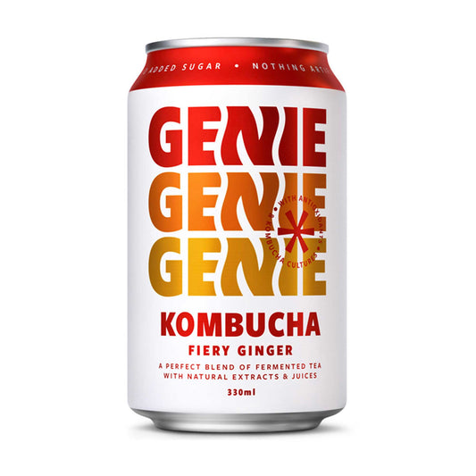 Genie Fiery Ginger Kombucha 330ml