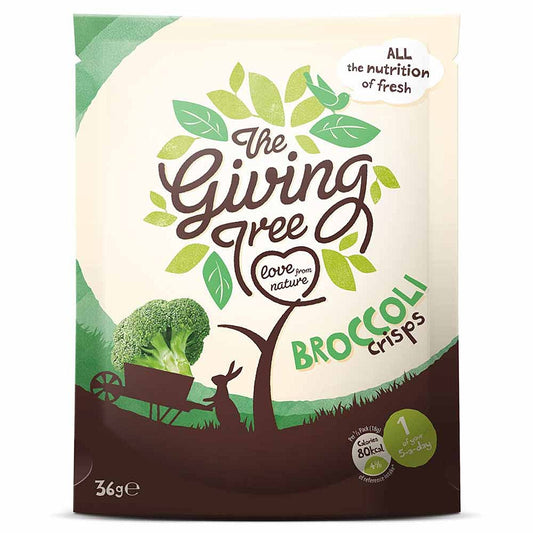 Giving Tree Broccoli Crisps 36g