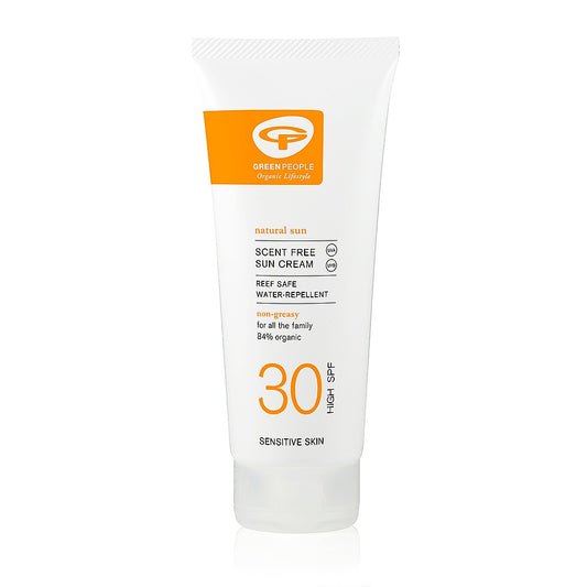 Green People Suncream SPF30 Scent-Free 100ml