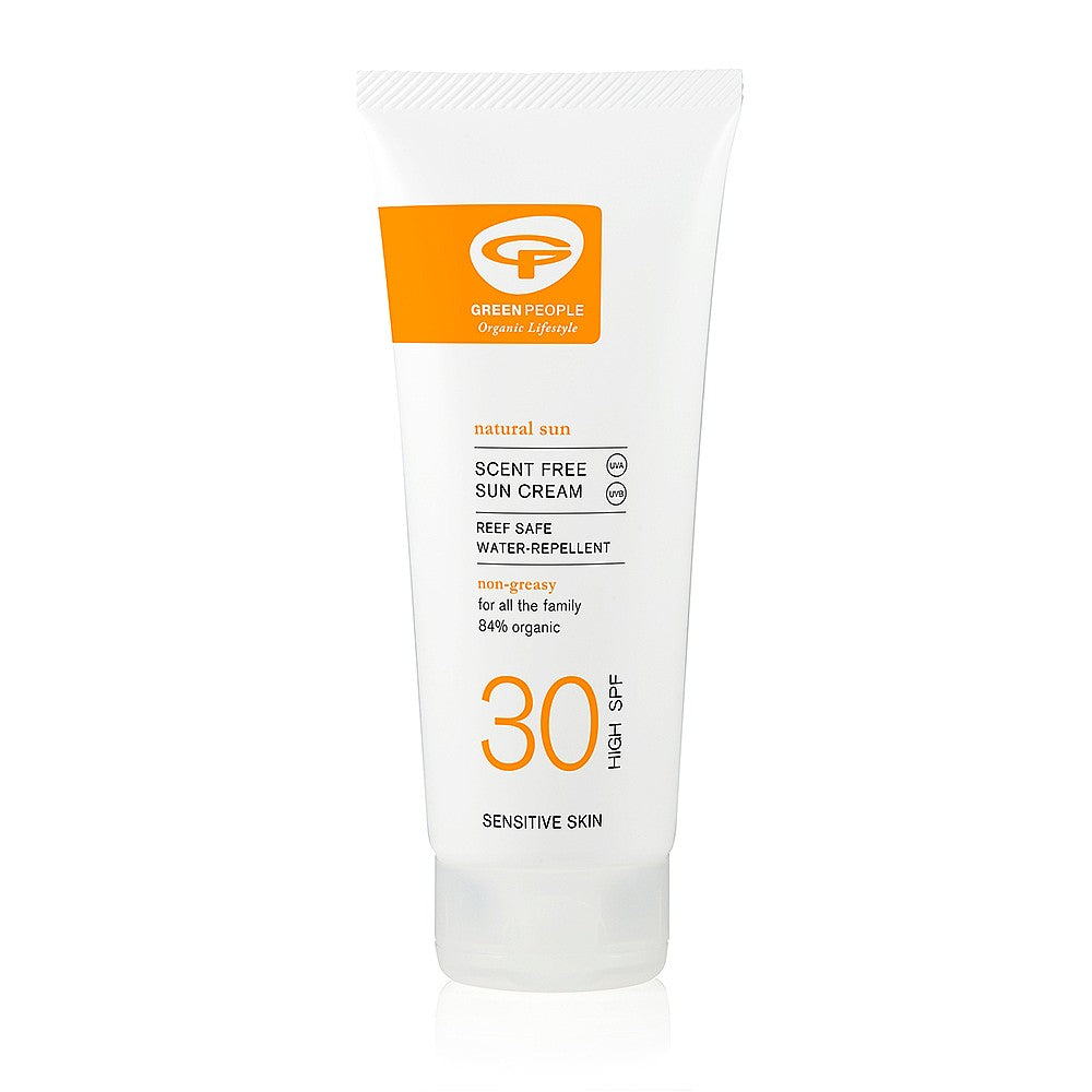 Green People Suncream SPF30 Scent-Free 100ml