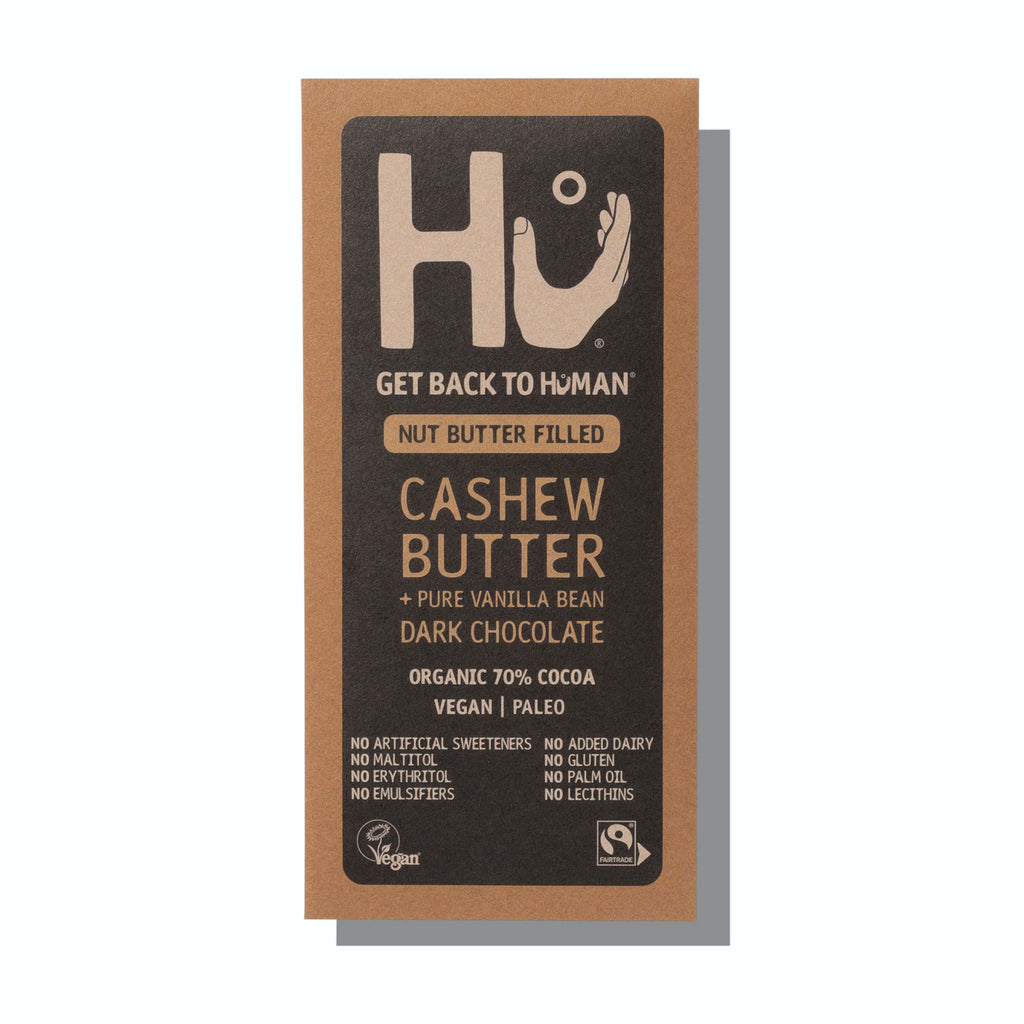 Hu Cashew Butter and Pure Vanilla Bean Dark Chocolate Bar 60g