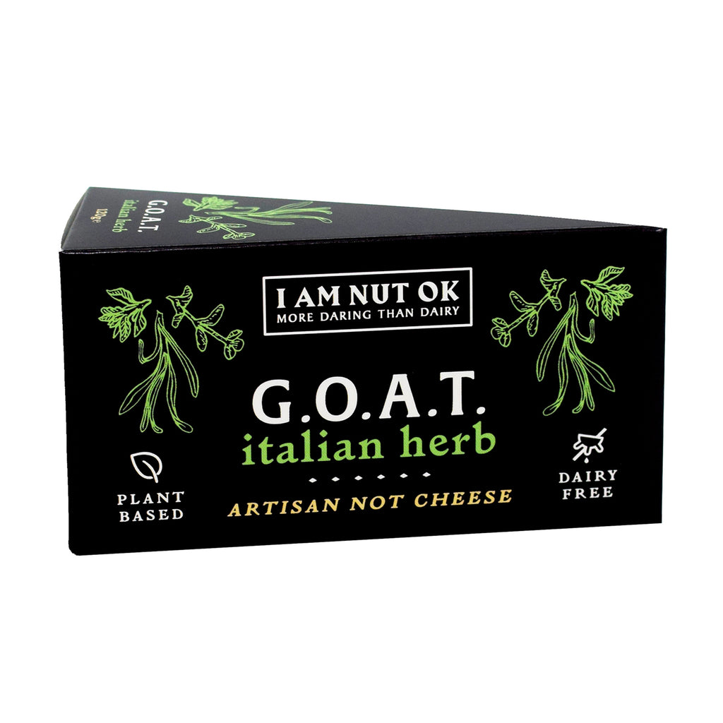 I AM NUT OK G.O.A.T. Italian Herb Cashew Cheese 120g