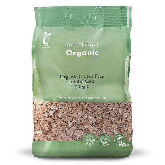 Just Natural GF Jumbo Oats 500g