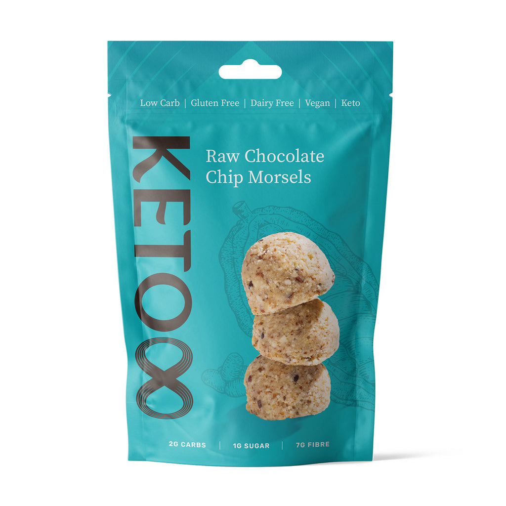 Keto8 Raw Chocolate Chip Morsels 128g