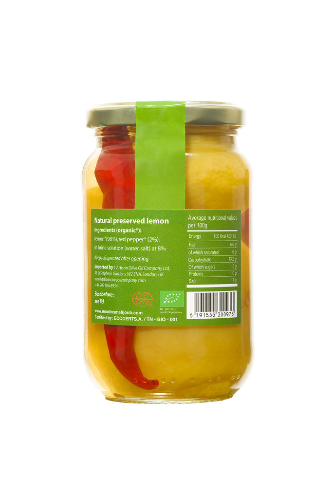 Les Moulins Mahjoub Natural Preserved Lemons 200g