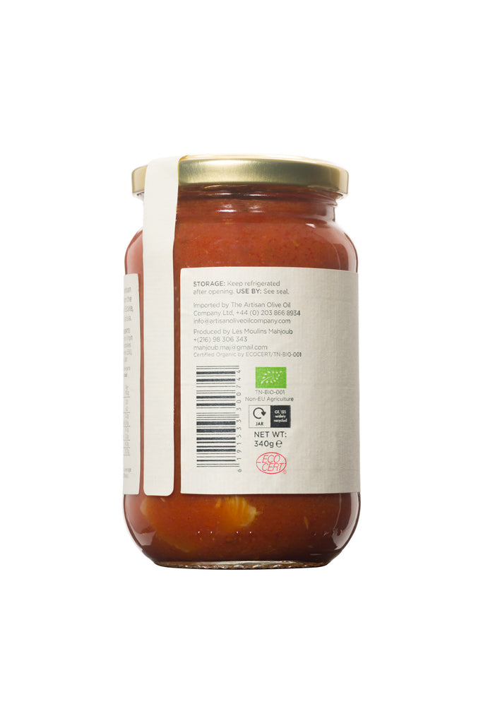 Les Moulins Mahjoub Pasta Sauce With Tomatoes, Artichokes And Pickled Lemons 340g