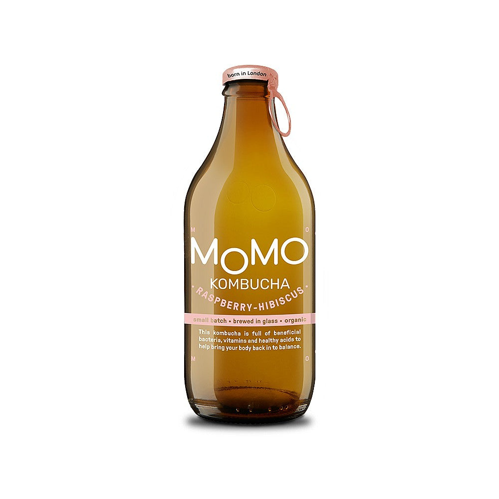 MOMO Kombucha Raspberry-Hibiscus 330ml